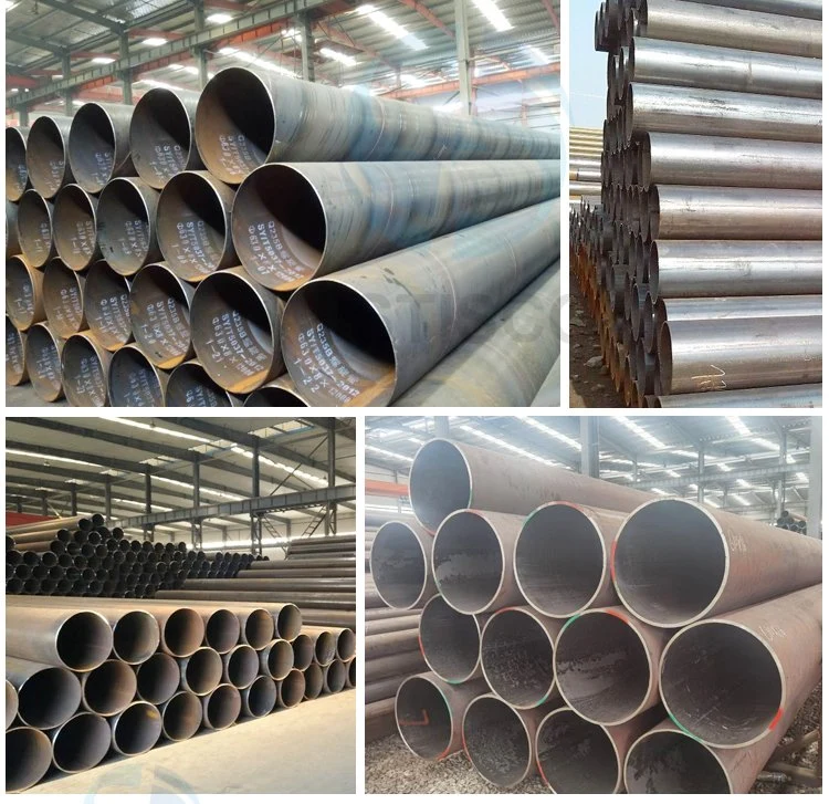 Waterline Fluid Line ERW Welded Steel Pipe