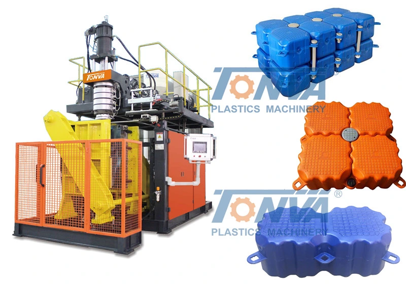 Plastic Floating Boat Dock Accumulator Die Head Blow Molding Machine