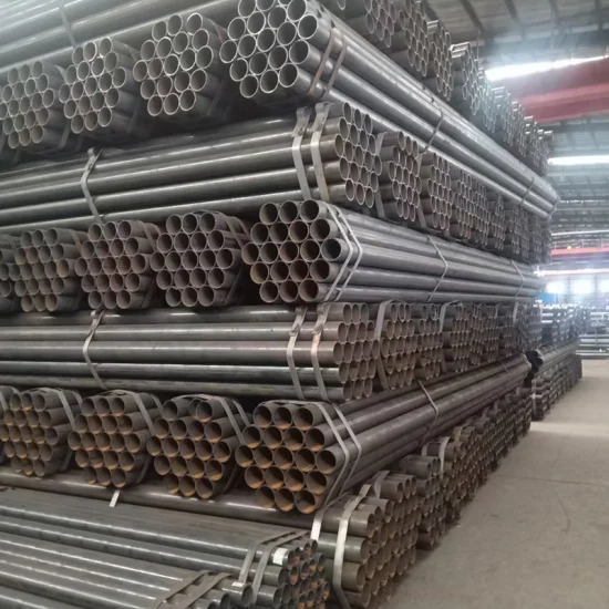 Waterline Fluid Line ERW Welded Steel Pipe